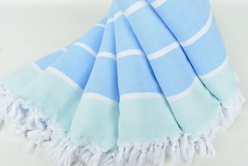 Monogram Beach Towel, Turkish Beach Towel Monogram, Wedding Favors, Wedding Shower Gift, Embroidered Towel, 68x40 Cotton Striped Terry Towel - 4