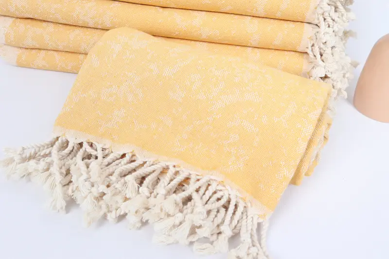 Travel towel, Summer Towel, Beach Size Towel, 70x40 Cotton Turtle Design Towel, Wedding Gift, Home Decor Gifts, Bridesmaid Gifts Personalized - 5
