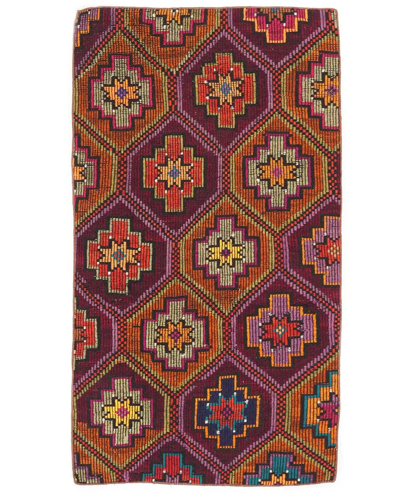 Kırmızı Halı, 3x5,5 ft Canlı Dekor