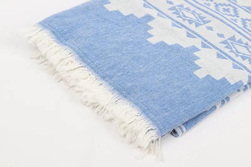 Spa Gift Towel, Personalized Turkish Beach Towel, Personalized Gifts, Handmade Gift, 70x36 Linen Aztec Towel, Beach Towel Gift, Employee Gifts - 8