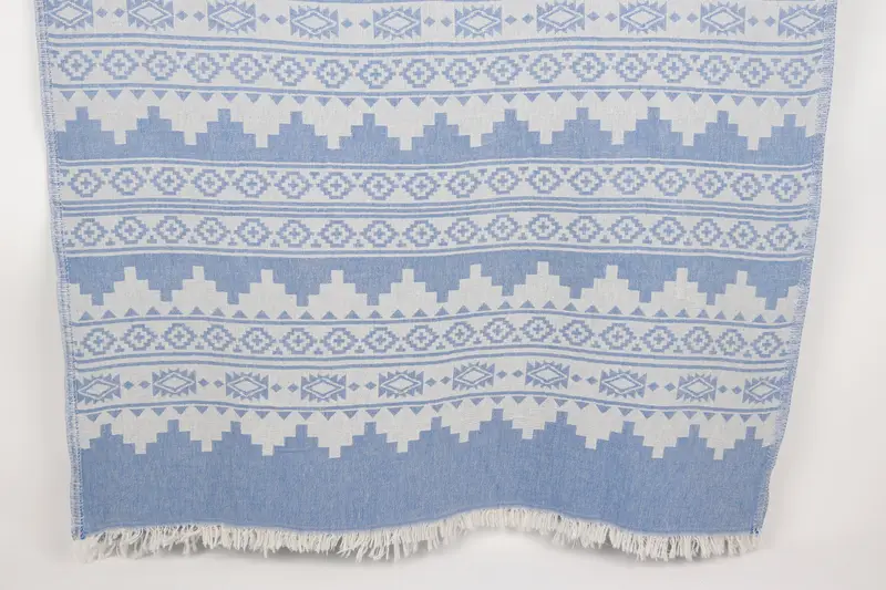 Spa Gift Towel, Personalized Turkish Beach Towel, Personalized Gifts, Handmade Gift, 70x36 Linen Aztec Towel, Beach Towel Gift, Employee Gifts - 1