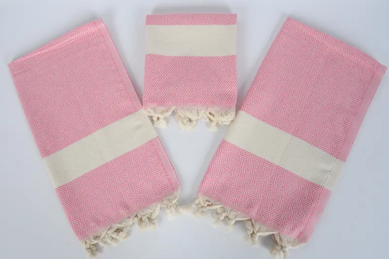 36x20 Cotton Diamond Towel, Turkish Tea Towel, Valentines Gift, Bachelorette Towel, Wedding Gift, Bridal Shower Gift, Monogrammed Hand Towel - 6