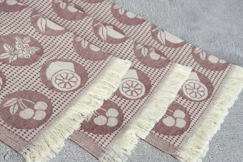 28x20 Cotton Fruits Patterned Towel, Spa Towel, Gift Towel, Monogram Hand Towel, Wedding Anniversary Gift, Monogrammed Hand Towel, Personalized Gift - 6