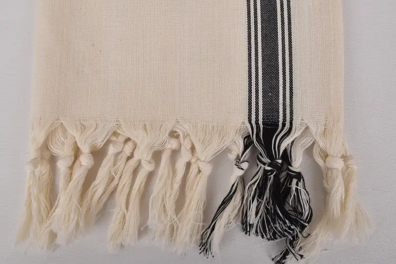 Spa havlu, Türk çay havlu, düğün hediyesi, özel el havlu, el yapımı hediye, kız gezisi parti lehine, monogram çay havlusu, 36x18 pamuklu çizgili havlu - 4