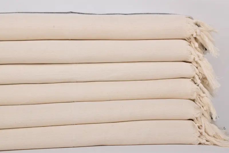 Spa havlu, Türk çay havlu, düğün hediyesi, özel el havlu, el yapımı hediye, kız gezisi parti lehine, monogram çay havlusu, 36x18 pamuklu çizgili havlu - 3