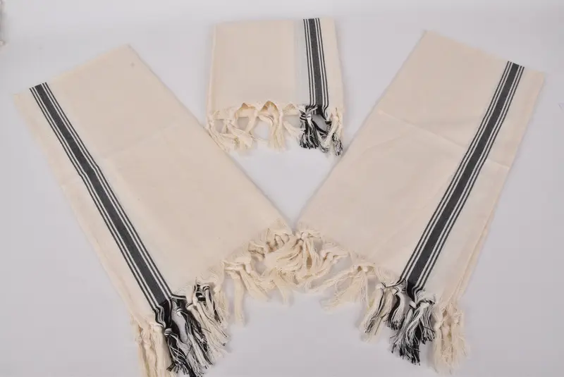 Spa havlu, Türk çay havlu, düğün hediyesi, özel el havlu, el yapımı hediye, kız gezisi parti lehine, monogram çay havlusu, 36x18 pamuklu çizgili havlu - 7