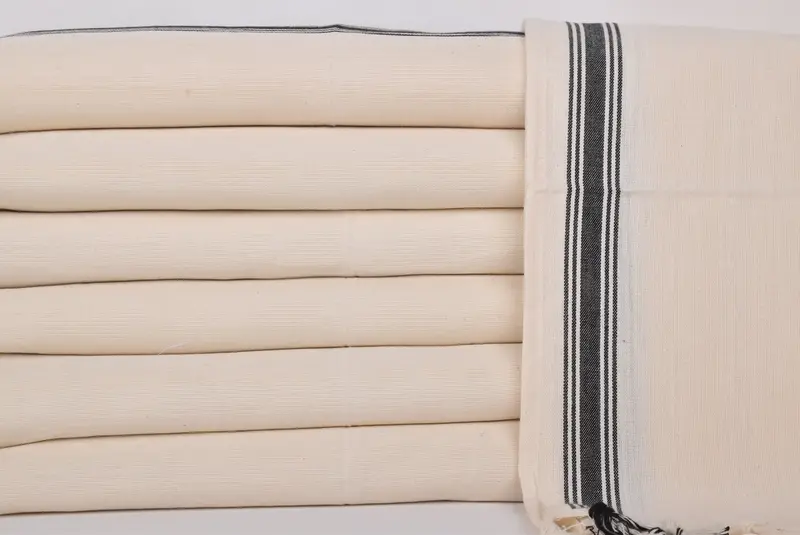Spa havlu, Türk çay havlu, düğün hediyesi, özel el havlu, el yapımı hediye, kız gezisi parti lehine, monogram çay havlusu, 36x18 pamuklu çizgili havlu - 2