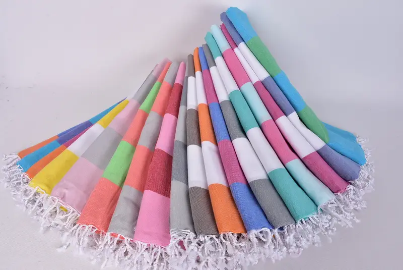 Gift For Her, Personalized Turkish bath towel for home decor, Family Gift, Best Beach Towel, 70x40 Cotton Striped Towel, Bath towel, Monogram Towels - 4