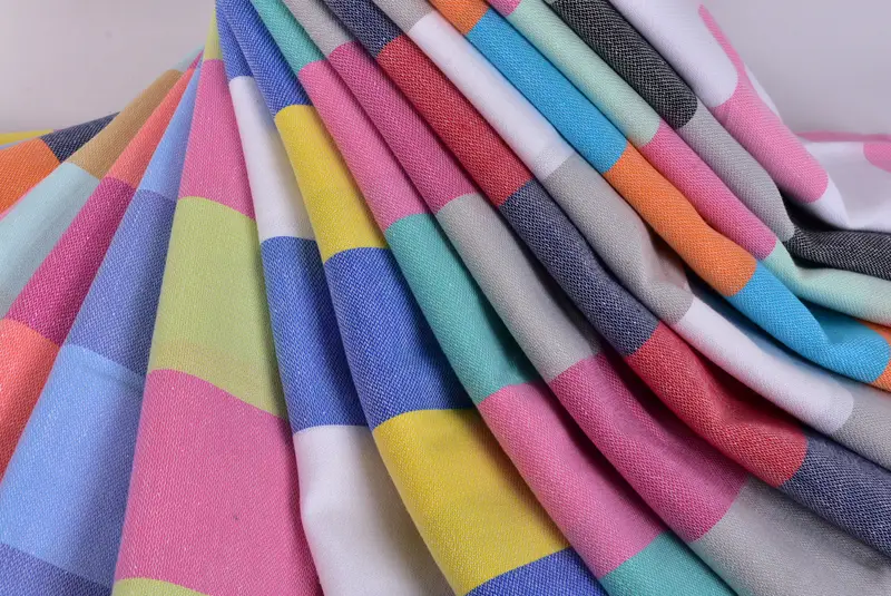 Gift For Her, Personalized Turkish bath towel for home decor, Family Gift, Best Beach Towel, 70x40 Cotton Striped Towel, Bath towel, Monogram Towels - 6