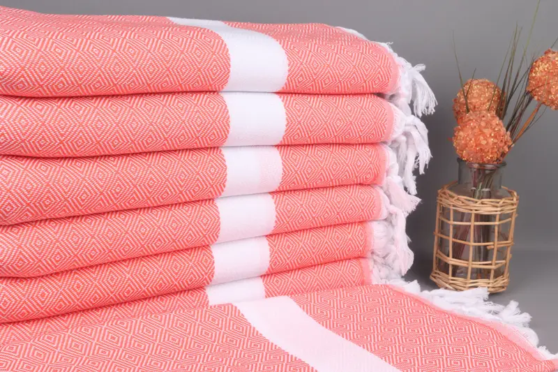 Turkish Towels Beach Organic Cotton Beige, 40x71 Inches