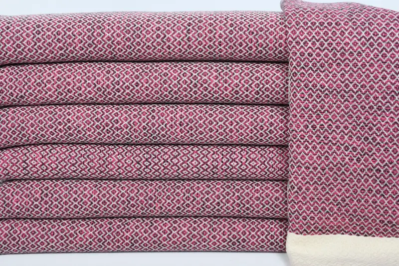 40x20 Baumwolldiamanttuch, Hochzeitsgeschenk, bester Freund Geschenk, Weihnachtsgeschenke, Ferienhandtuch, Geschenk für Kollegen, monogrammiertes Handtuch, personalisiertes Geschenk - 1