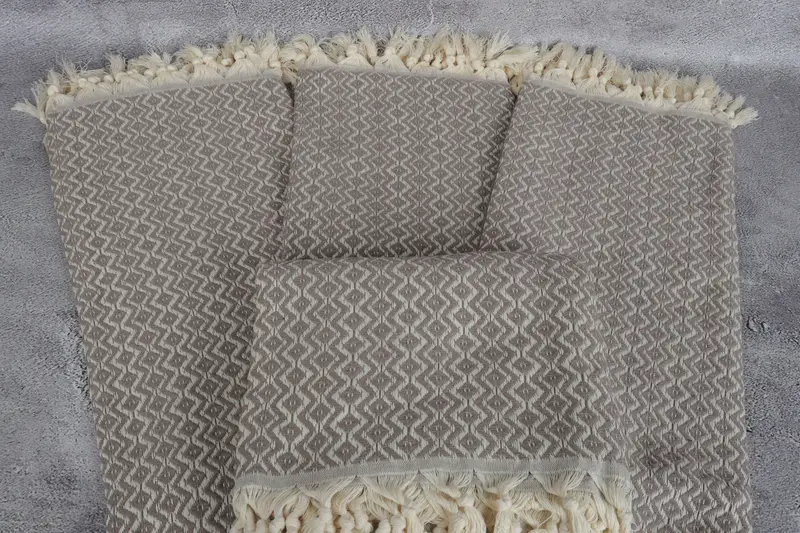 Handmade Gift, Custom monogram Turkish beach towel USA, Custom Towel, Bridesmaid Gift Towel, 70x40 Cotton Diamond Towel, Personalized Wedding Gift - 4