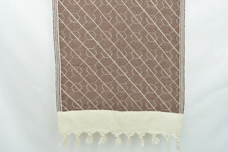 Mutfak havlu, spor salonu havlu, nedime hediye havlu, Türk el havlu, ev dekor için hediye, 36x18 pamuk geometrik havlu, monogramlı el havlu - 8