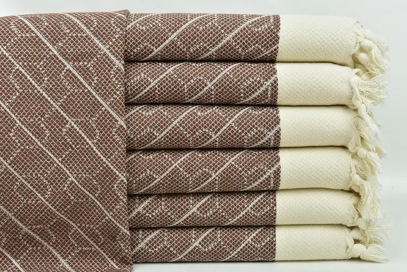 Mutfak havlu, spor salonu havlu, nedime hediye havlu, Türk el havlu, ev dekor için hediye, 36x18 pamuk geometrik havlu, monogramlı el havlu - 1