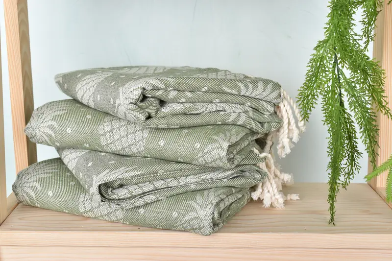 Gift Boxes Towel, 80x40 Cotton Pineapple Design Towel, Bridal Shower Favors, Valentines Day Gift For Her, Bachelorette Gifts, Large Turkish Towel - 8