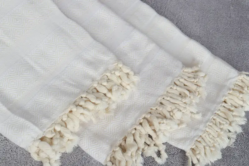 Peshtemal Towel, Gym Towel, 70x40 Cotton Diamond Towel, Custom Name Towel, Peshtemal, Custom Towel Beach, Thin towel, Bachelorette Party Decorations - 5