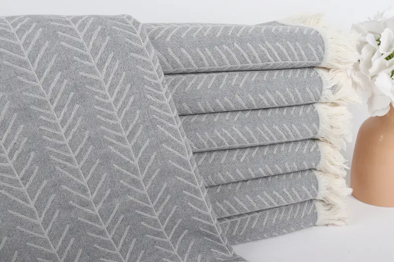 Personalized Turkish Towel, Bath towel, Peshtemal, 70x36 Cotton Floral Patterned Towel, Large Turkish Towel, Luxury Turkish beach towel with fringe - 2