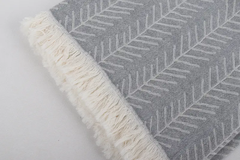 Personalized Turkish Towel, Bath towel, Peshtemal, 70x36 Cotton Floral Patterned Towel, Large Turkish Towel, Luxury Turkish beach towel with fringe - 8