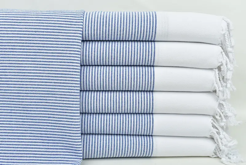 Monogram Hand Towel, Turkish Towel Hand Towel, Small Bath Towels, 40x18 Cotton Striped Towel, Gift For Wedding Day, Personalized Gift For Her - 1