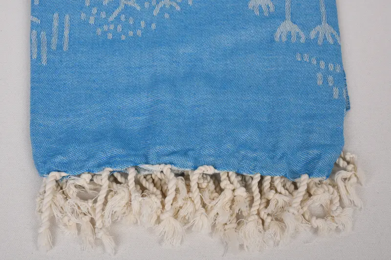 Custom Gift, Embroidery Towel, Cotton towel, Turkish bath towel, Valentines Day Gift For Her, 68x40 Cotton Mountain Design Towel, Wedding Gift Ideas - 3