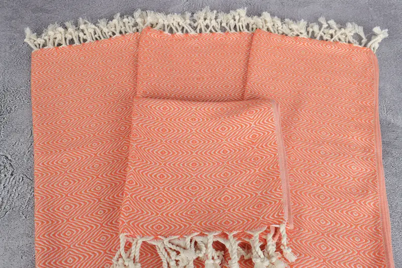 Boyfriend Gift, 36x18 Cotton Zigzag Diamond Towel, Personalized Gifts, Monogram Hand Towel, Valentines Gift, Personalized Dish Towel, Handmade Gift - 4