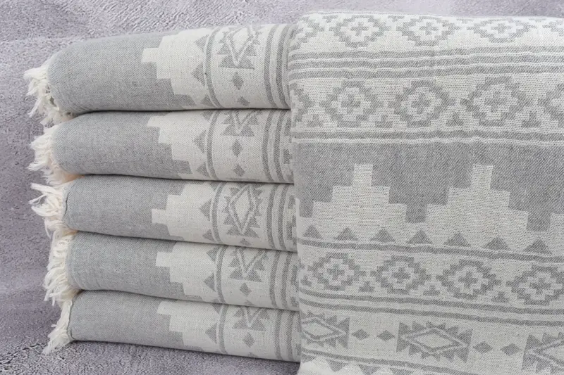 Gift For Boyfriend, 70x36 Cotton Aztec Towel, Bachelor Towel, Girls Weekend Favors, Bachelorette Party Favors, Fouta towel, Best Beach Towel - 1