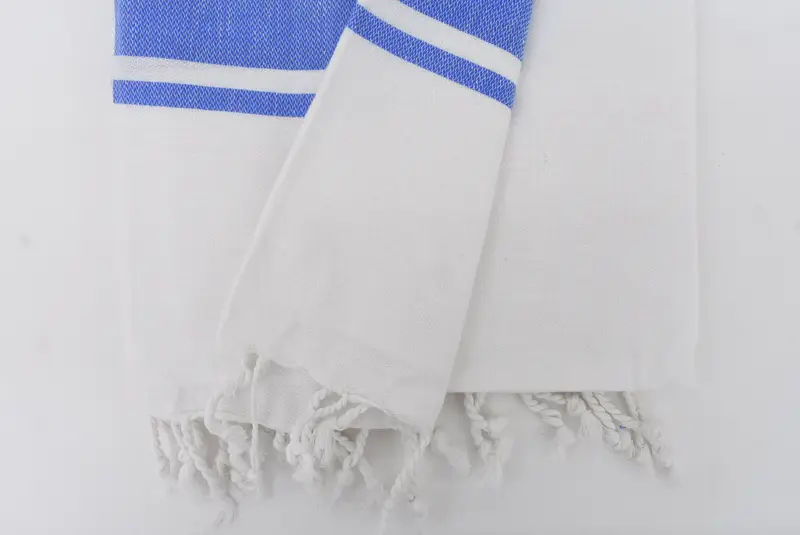 Bridesmaid Gift Towel, Employee Gifts, 70x40 Cotton Striped Towel, Custom Wedding Gift, Luxury Turkish beach towel with fringe, Large Turkish Towel - 4