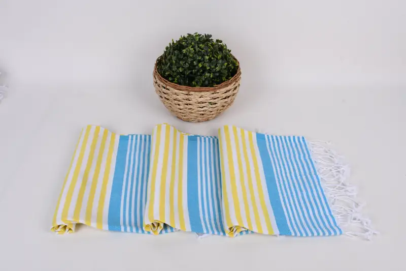 Bachelorette Favor, Bulk Order Towel, Personalized Dish Towel, 40x24 Cotton Striped Towel, Monogram Hand Towel, Organic Towel, Personalized Gift - 8