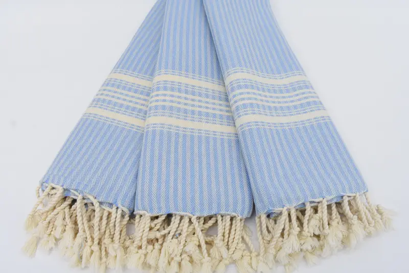 Turkish Towel USA, Cotton towel, 68x38 Linen Striped Towel, Gym Towel, Bachelorette Party Favor, Organic Turkish towel, Beach Size Towel - 2