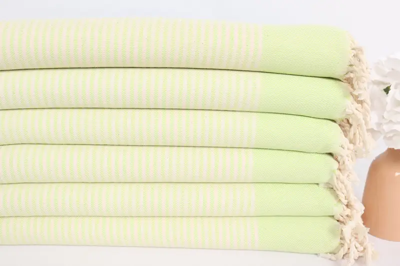 Decorative Towel, Wedding For Favor, Custom Hand Towel, Beach Wedding Favor, 40x24 Cotton Striped Towel, Kitchen Towel, Monogrammed Hand Towel - 3