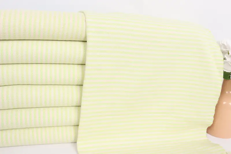 Decorative Towel, Wedding For Favor, Custom Hand Towel, Beach Wedding Favor, 40x24 Cotton Striped Towel, Kitchen Towel, Monogrammed Hand Towel - 2