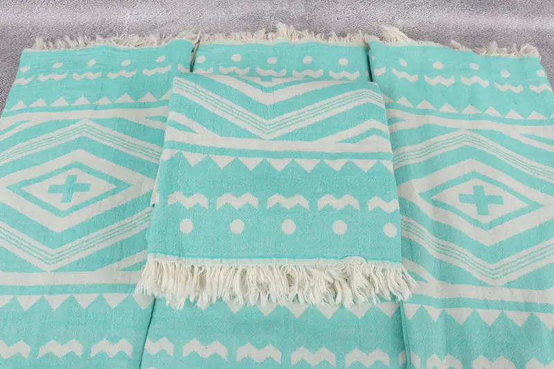 Wedding Gift For Bride, Monogram Turkish Towel, 70x36 Cotton Plus Design Towel, Guest Towel, Quick-dry towel, Bachelor Towel, Custom Wedding Gift - 5
