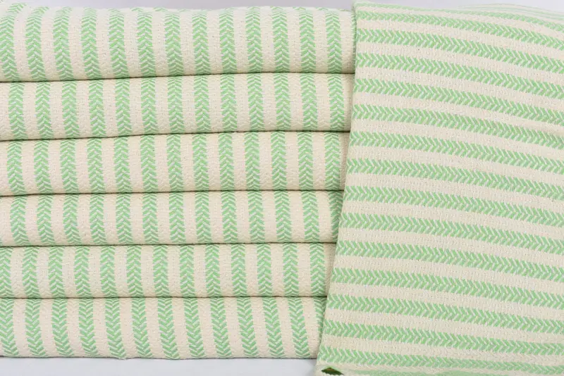 Personalized Kitchen Towel, Wedding Favors, 40x18 Cotton Chevron Towel, Gift For Her, Customized Towels, Monogram Kitchen Towel, Boyfriend Gift - 2
