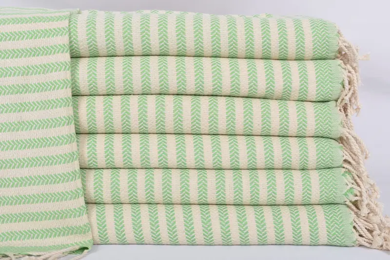 Personalized Kitchen Towel, Wedding Favors, 40x18 Cotton Chevron Towel, Gift For Her, Customized Towels, Monogram Kitchen Towel, Boyfriend Gift - 1