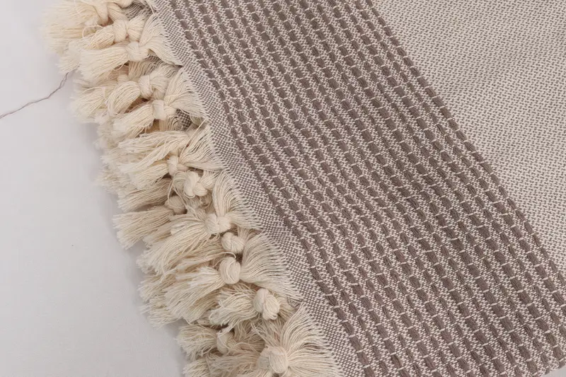 Custom Gifts, Turkish Blanket, Christmas Tablecloth, 96x92 Cotton Striped Towel, Housewarming Gift, Bachelorette Gifts, Custom Shower Curtain - 7