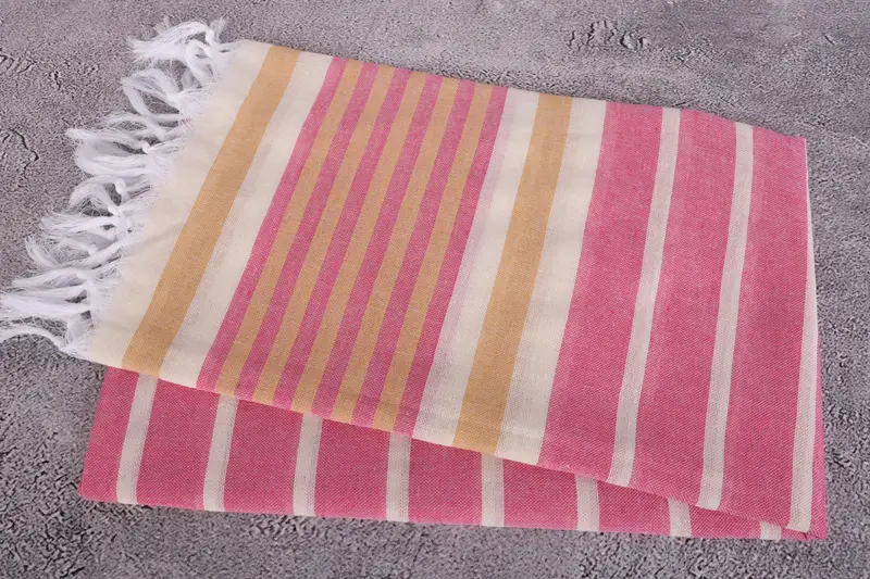 68x40 Cotton Striped Towel, Personalized Gift, Fouta towel, Beach Towel Monogram, Bridesmaid Proposal Gift, Spa Gift Towel, Custom Wedding Gift - 6