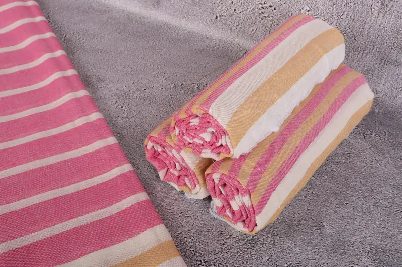 68x40 Cotton Striped Towel, Personalized Gift, Fouta towel, Beach Towel Monogram, Bridesmaid Proposal Gift, Spa Gift Towel, Custom Wedding Gift - 8