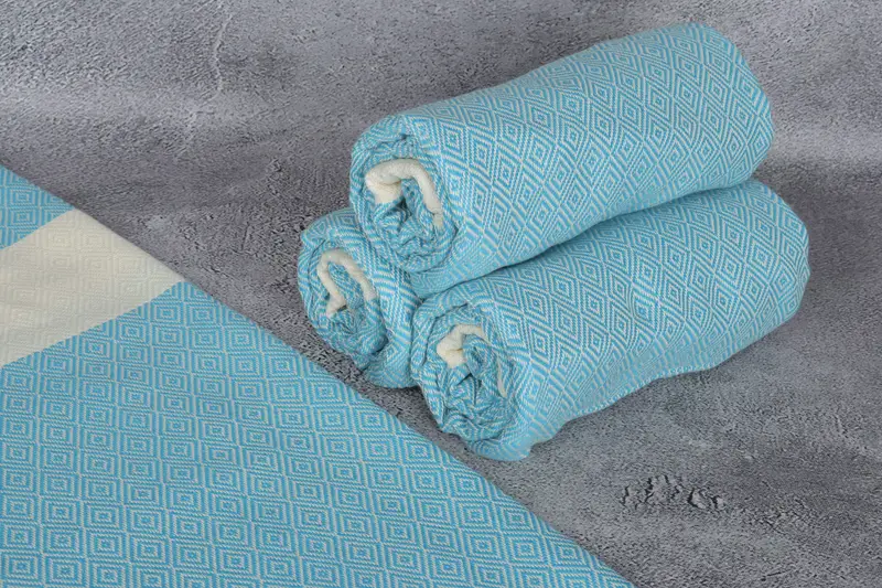 70x40 Cotton Diamond Towel, Lightweight towel, Personalized Beach Towel, Best Friend Christmas Gift, Gift For Her, Spa Towel, Bachelor Party Favors - 8