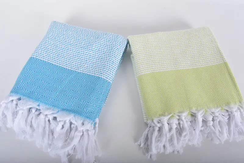 Gift For The Home, Travel Towel, 40x18 Cotton Diamond Towel, Best Friend Christmas Gift, Wedding Gift, Small Bath Towels, Personalized Gift - 6