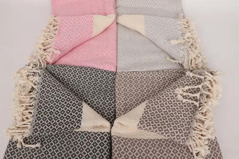 Bachelorette Party Favors Beach, Large Turkish Towel, Girls Weekend Favors, Turkish beach towel, Custom Wedding Gift, 70x40 Cotton Geometric Towel - 4