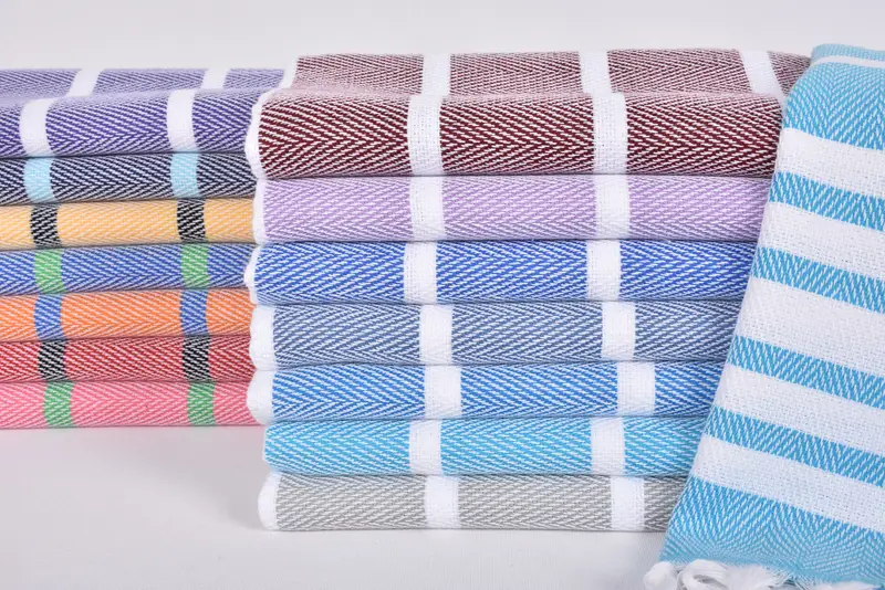 Monogram Hand Towel, Home Decor Gifts, Personalized Gift, Gift Towel, 40x20 Cotton Zig zag Towel, Wedding Gift, Embroidery Towel, Travel Towel - 1