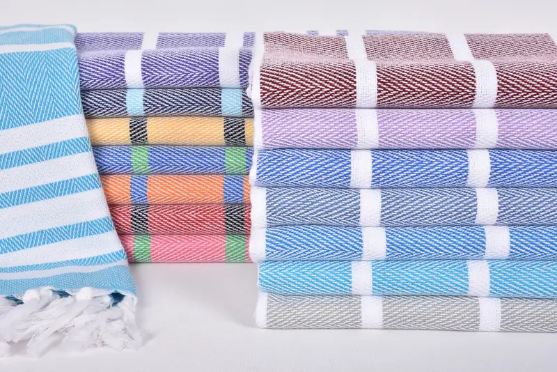 Monogram Hand Towel, Home Decor Gifts, Personalized Gift, Gift Towel, 40x20 Cotton Zig zag Towel, Wedding Gift, Embroidery Towel, Travel Towel - 2