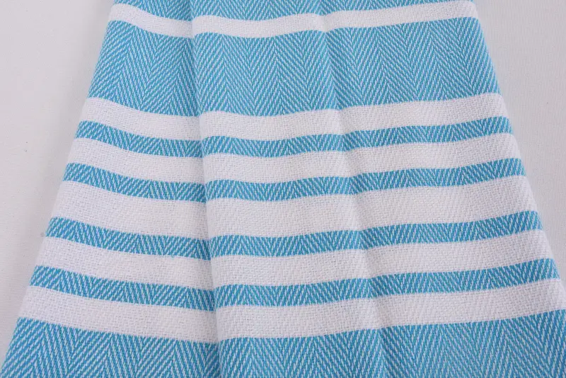 Monogram Hand Towel, Home Decor Gifts, Personalized Gift, Gift Towel, 40x20 Cotton Zig zag Towel, Wedding Gift, Embroidery Towel, Travel Towel - 3