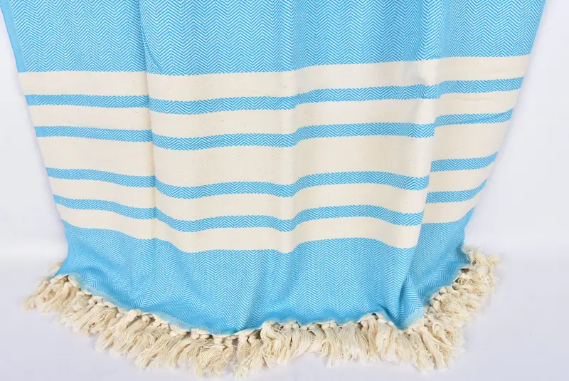 96x80 Cotton Herringbone Towel, Gift Boxes, Personalized Blanket, Bachelorette Gifts, Extra Large Tablecloth, Housewarming Gift, Beach Wedding Favor - 8