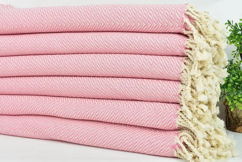 70x40 Cotton Chevron Towel, Turkish hand towel, Decorative Towel, Monogram Towels, Hammam towel, Halloween Gifts, Bachelor Towel, Best Beach Towel - 3