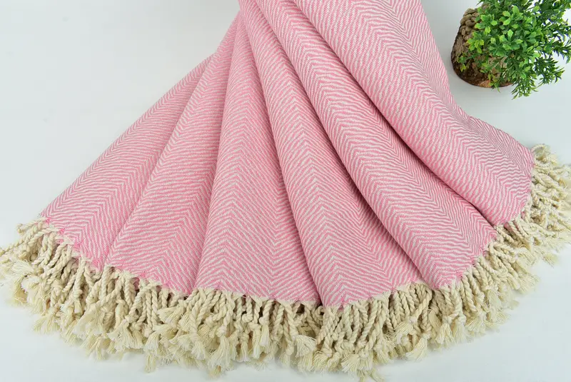 70x40 Cotton Chevron Towel, Turkish hand towel, Decorative Towel, Monogram Towels, Hammam towel, Halloween Gifts, Bachelor Towel, Best Beach Towel - 4