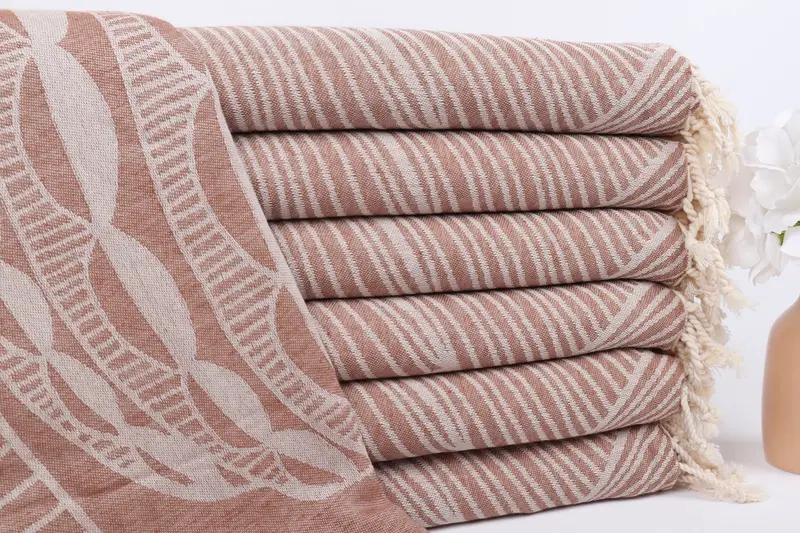 Spa Towel, Employee Gifts, 68x40 Cotton Striped Design Towel, Personalized Wedding Gift, Bachelor Bachelorette Party Favors, Beach Towel Bulk - 2
