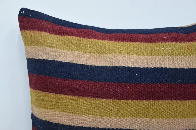 Kilim Pillow, 24x24 Red Pillow Case, Outdoor Pillow Cover, Pillow Cover, Turkish Pillow, Outdoor Throw Pillow Case, Custom Pillow, Pillow for Couch - 2