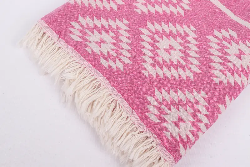 Bachelorette Party Gift, Turkish bath towel, 70x36 Cotton Kilim Towel, Spa Towel, Gym Towel, Housewarming Gift, Bridesmaid Gifts Personalized - 8