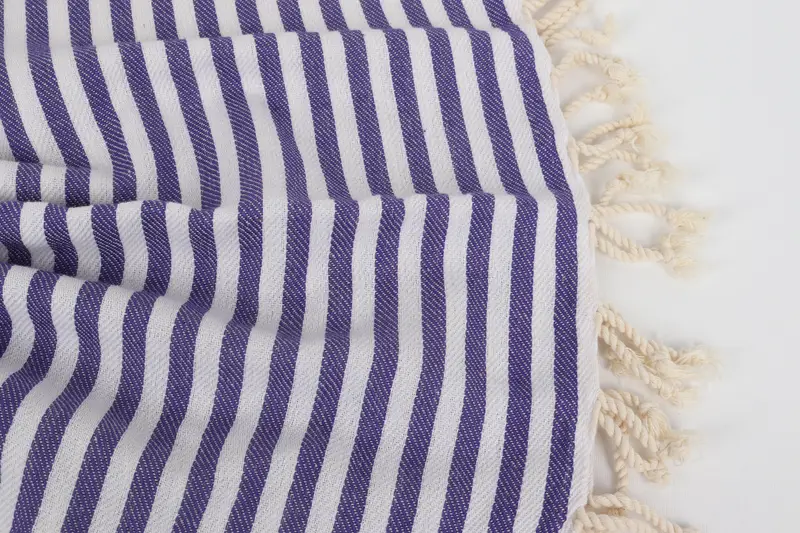 70x40 Cotton Striped Towel, Christmas Favors, Turkish Towel Beach, Bridesmaid Gift Towel, Monogram Towels, Travel towel, Personalized Towel Gift - 8